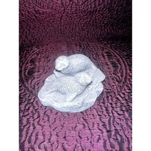 Glacial Soot Ice Age Sculptures Arctic Circle Enterprises‎ Figurine Alaska Seals